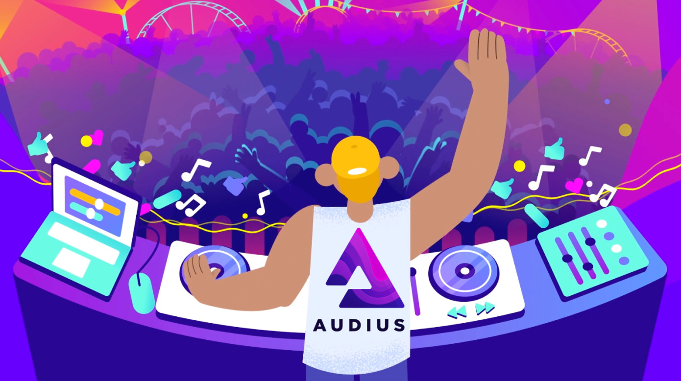 blockchain muzik platformu audius hacklendi