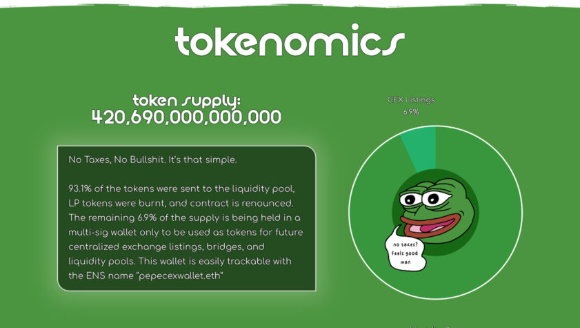 pepe coin token ekonomisi nedir