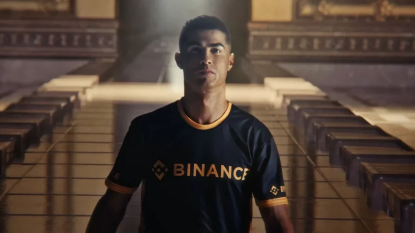 cristiano ronaldo binance